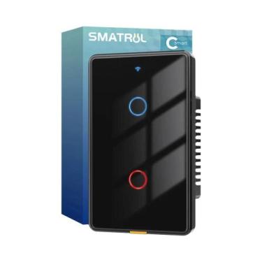 Imagem de Interruptor De Luz Inteligente Tuya WiFi Sem Fio RF433 US 110-240V 6 C