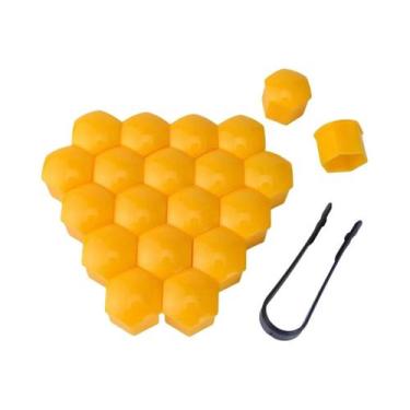 Imagem de Capas Protetoras Antiferrugem Para Porcas De Roda De Carro 20 Peças, C