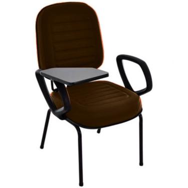Imagem de Cadeira Universitária Diretor Gomada Linha Blenda Marrom
