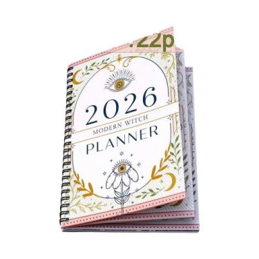 Imagem de Grimoire De Bruxaria Gótica, Livro Das Sombras Com 77 Páginas, Kit De 