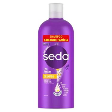 Imagem de Shampoo Seda Cocriações Liso Perfeito 670ml Tamanho Família