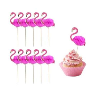 Imagem de Guarda-chuvas De Papel Havaianos Tropicais De Verão, Palitos De Coquet