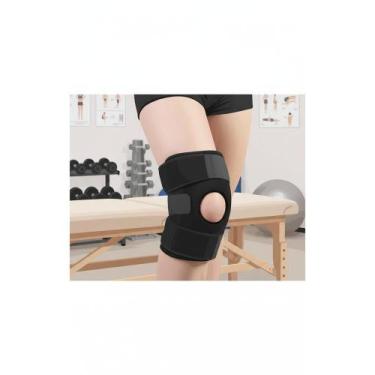 Imagem de Joelheira Articulada Compressão Ajustável - Preto - Congratulations St
