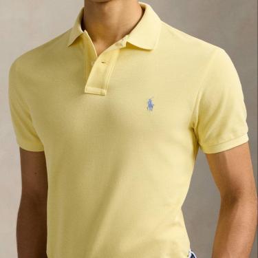 Imagem de Camisa Polo R L Clássica Masculina Amarela Claro-Masculino