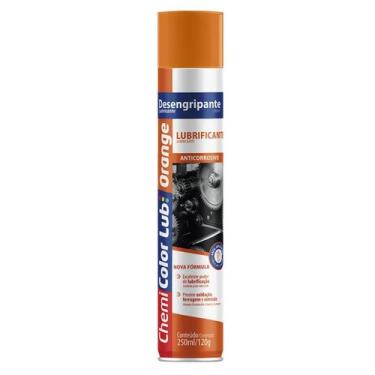 Imagem de DESENGRIPANTE CHEMILUB ORANGE 250ml 120g CHEMICOLOR
