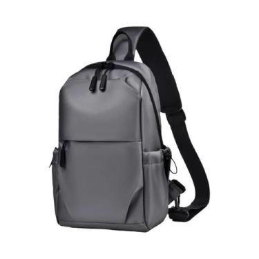 Imagem de Bolsa Transversal Masculina De Grande Capacidade, Estilosa E Multifunc