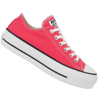 Imagem de Tenis Converse Lift Seasonal Ct09630044 Chuck Taylor Rosa Morango-Feminino
