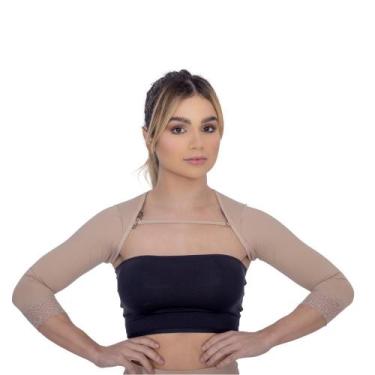 Imagem de Bracelete 3/4 (par) preso com tiras autocolantes nas costas - Corpo Pe