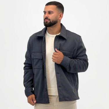 Imagem de Camisa Dyordhana Oversized Manga Longa com Bolso Masculina-Masculino