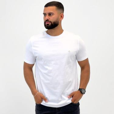 Imagem de Camiseta Dudalina Manga Curta Básica Masculina-Masculino