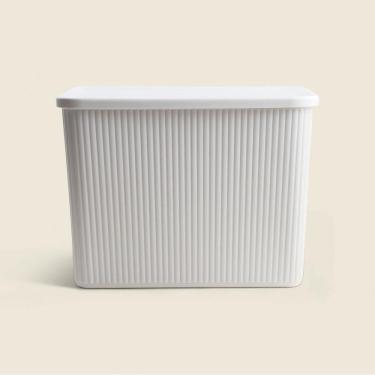 Imagem de Caixa Organizadora Canel Cinza 29X22CM - A\CASA