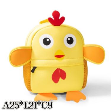 Imagem de Mochila Infantil Escolar OEM Cor:garota em Tecido Oxford 31cm X 26cm X 11cm Rosa para Meninas e Meninos