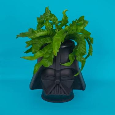 Imagem de Cachepot Darth Vader Star Wars Tpc Redondo 28x30x26CM em Polietileno Licenciado para De...