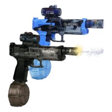Imagem de Pistola De Água Eletrica Recarregável Com Luz Water Gun Zoop Cor:Azul,
