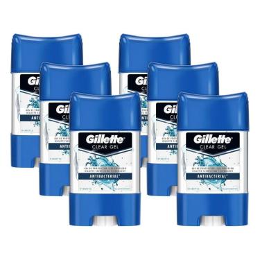 Imagem de Kit Desodorante Gillette Antibacterial Roll On Gel-Unissex