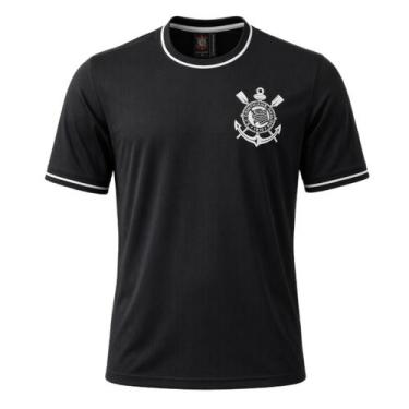 Imagem de Camisa Corinthians Arte Dark - Masculino Tamanho:GGCor:Preto - Brazili