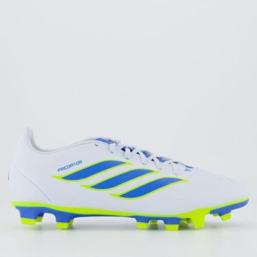 Imagem de Chuteira Adidas Predator Club Campo Azul e Verde, 39