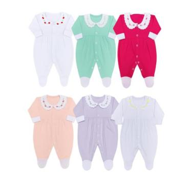 Imagem de Macacão Bebe Prematuro Menina Luxo Boneca Reborn Longo Baby - Babynha,