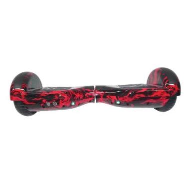 Imagem de Skate Elétrico Hoverboard Roda 6.5'' Poleg. C/ Led Bluetooth - Smart B