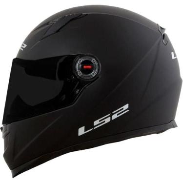Imagem de Capacete LS2 FF358 Monocolor, 62, Preto Fosco