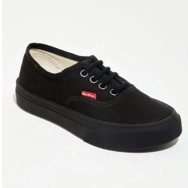 Imagem de Tênis Redley Infantil Originals Monocromo - Preto, 32