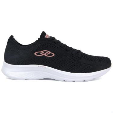 Imagem de Tênis Olympikus Ultraleve 130G Feminino, Preto, Rose copper, 34