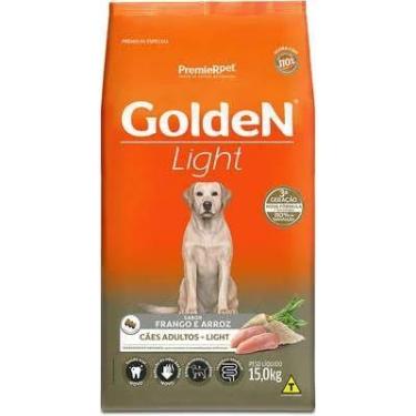 Imagem de Ração Seca Golden Formula para cães adultos light sabor frango e arroz