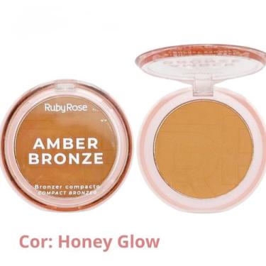 Imagem de Bronzer Compacto Amber Bronze da Ruby Rose Contorno Perfeito, Honey gl