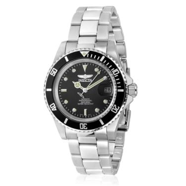 Imagem de Invicta Relógio automático masculino Pro Diver Collection Coin-Edge Aço inoxidável