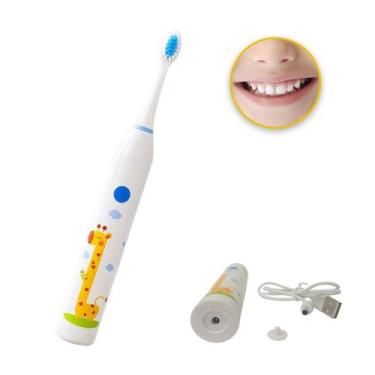 Imagem de Escova de Dente Eletrica Recarregavel 6 Velocidades Limpeza Lingua Gen