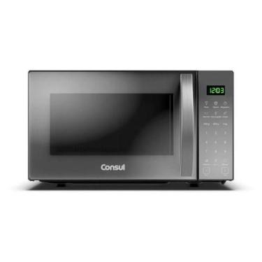 Imagem de Forno Microondas Consul 23L CMS23AR Cinza 127V, Cinza, 110V