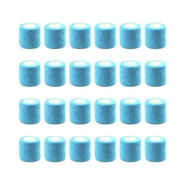 Imagem de Bandagem Elástica Autoadesiva Respirável, 24 Rolos Para Pessoas E Anim