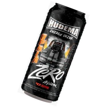 Imagem de Energético Hudema Energy Drink 473 ml Edição Limitada Opala Carbon Lat