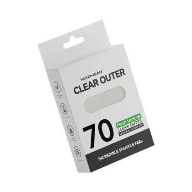 Imagem de Protetores De Cartas Premium Transparentes Foscos Duplos 685x94mm 65x9