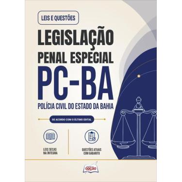 Imagem de Apostila Leis e Questões PC-BA - Legislação Penal Especial - Apostilas