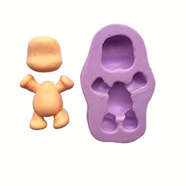 Imagem de Confeitaria dos moldes, F691 MOLDE DE SILICONE CORPO BICHOS CONFEITARIA ARTESANATO