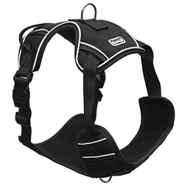 Imagem de Franklin Pet Supply – Peitoral refletivo para cães – Treinamento para cães – Conforto em malha – Ajuste – Arnês de treinamento – Médio