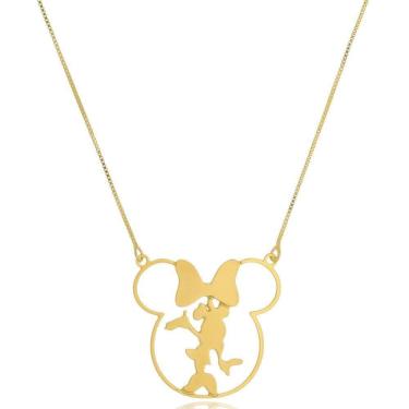 Imagem de Colar Miney No Meio Folheado Em Ouro 18k