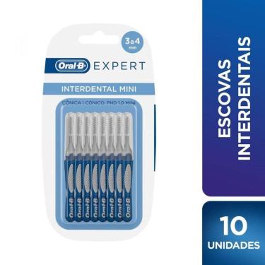 Imagem de Kit Escova Dental Oral B Expert Interdental Mini Com 10 Unidades