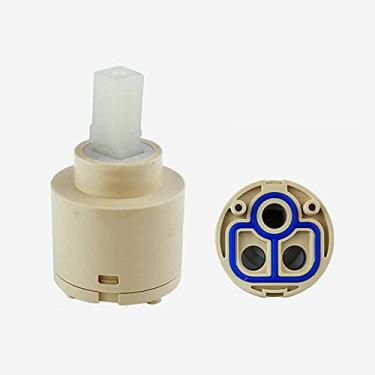 Imagem de Cartucho de torneira misturadora de substituição de cartucho de disco de cerâmica, torneira interna quente e fria, válvula de pia de banheiro para torneira de cozinha de banheiro