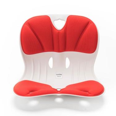 Imagem de Assento Apoio/Suporte Ortopédico Para Lombar Cadeira Curble Vermelho L