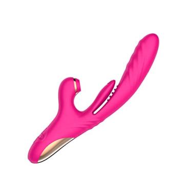 Imagem de Vibradores 3 em 1 Estimulador Clitóris Feminino e Ponto G Feminino Língua Lambendo 21 Velocidades Zatla