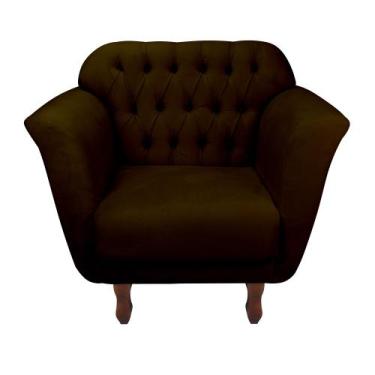 Imagem de Kit 2 Poltrona Decorativa Cadeira Para Recepção Escritório Sala Salão