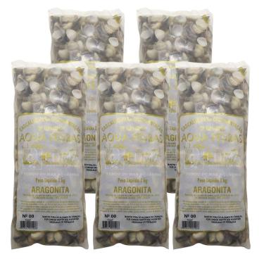 Imagem de Substrato Aragonita para Aquários e Jardins N°00 - 5kg
