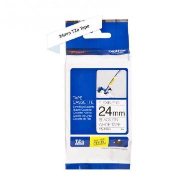Imagem de Fita Brother Tzs-251 P/etiquetadora 24mm Preto E Branco