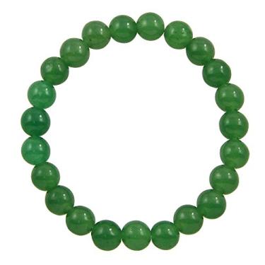 Imagem de Falari 8mm Natural Stone Stretch Bracelet Green Aventurine B0511-AV