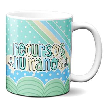 Imagem de Caneca Profissional Recursos Humanos RH Presente Criativo (Branca)