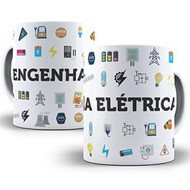 Imagem de Caneca profissões engenharia elétrica engenheiro presente