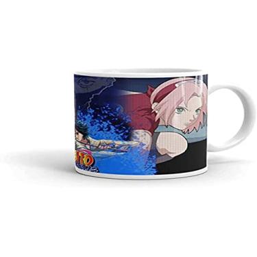 Imagem de Canequeiro Store Naruto Shippuden Caneca de Porcelana Personalizada, Multicor, 10 x 10 x 10 cm