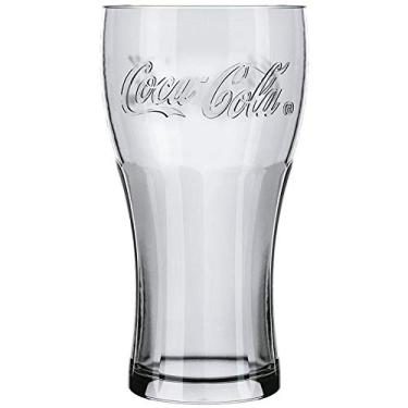 Imagem de Copo Contour Coca-Cola Vidro 470ml Incolor 6 Unidades - Nadir